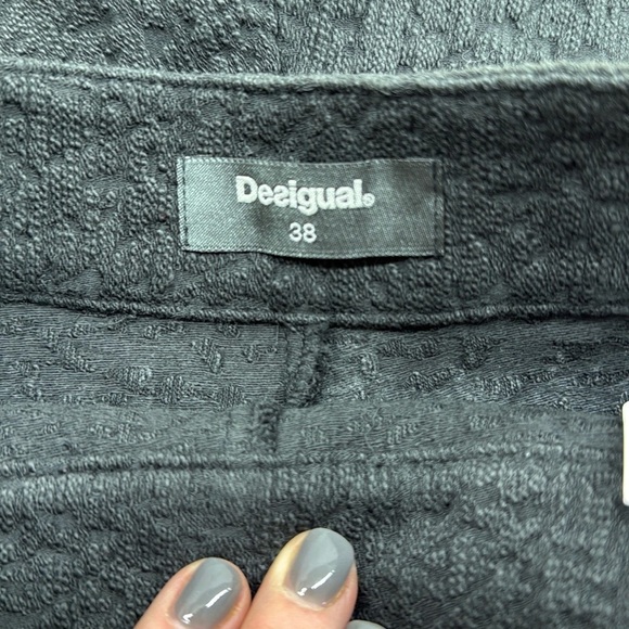 NWT Desigual Studded Embroidered 
Fringed Boho Festival Skort - Picture 13 of 16